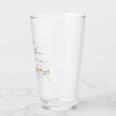 ワイルドフラワーカラフルの赤ちゃんシャワー タンブラーグラス (左)