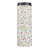 ワイルドフラワーカラフルウォーターのカラーデザイン タンブラー (裏面)