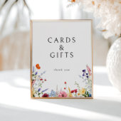 ワイルドフラワーカラフルカードとギフトのダウンロード ポスター