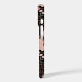 ワイルドフラワーカラフルサマーフローラブラック Case-Mate iPhoneケース (裏面 / 左)