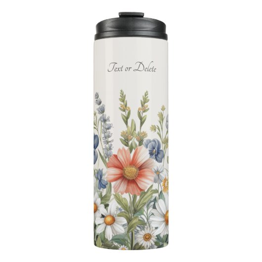 ワイルドフラワーカラフルサーマルタンブラー タンブラー (正面)