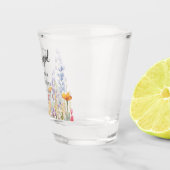 ワイルドフラワーカラフルズカスタム婚約パーティ ショットグラス (右)