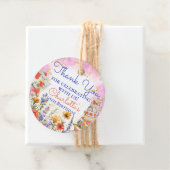 ワイルドフラワーカラフルズガーデンティーパーティーありがとう フェイバータグ (インサイチュ)