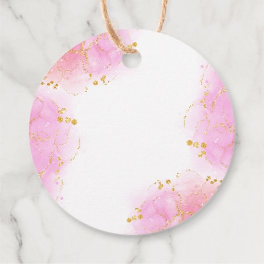 ワイルドフラワーカラフルズガーデンティーパーティーありがとう フェイバータグ (裏面)