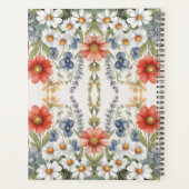 ワイルドフラワーカラフルズプランナー プランナー手帳 (裏面)