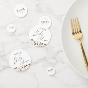 ワイルドフラワーカラフルテーブル コンフェッティ