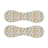 ワイルドフラワーカラフルパターンのかわいらし自然 野球ボール (パネル)