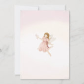 ワイルドフラワーカラフルフェアリープリンセス2nd誕生日 | 招待状 (裏面)