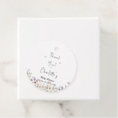 ワイルドフラワーカラフルボホ赤ちゃんシャワー フェイバータグ (インサイチュ)