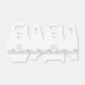 ワイルドフラワーカラフルボホ赤ちゃんシャワー フェイバーボックス (折り畳みなし)