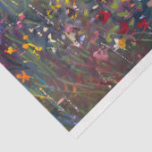 ワイルドフラワーカラフル印象派のデコパージュ 薄葉紙 (詳細)