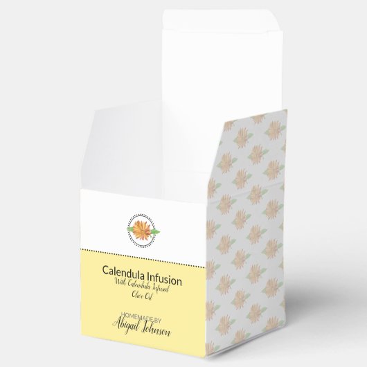 ワイルドフラワーカレンダー |バス&体梱包箱 フェイバーボックス (オープン)