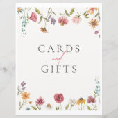 ワイルドフラワーカードとギフトのサイン (正面)