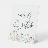 ワイルドフラワーカードとギフトのサイン 台座サイン (正面)