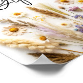 ワイルドフラワーカード及び贈与 ポスター (角)