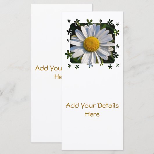 ワイルドフラワーカード (正面/裏面)