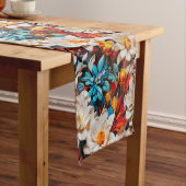 ワイルドフラワーガローテーブルランナー ショートテーブルランナー (インサイチュ)