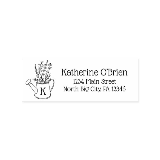 ワイルドフラワーガーデニングウッドアートスタンプ ラバースタンプ (インプリント)