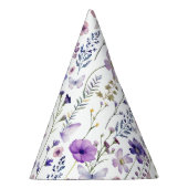 ワイルドフラワーガーデンの最初の誕生日パーティー帽子 パーティーハット (右)