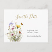 ワイルドフラワーガーデンは日付はがきを保存 案内ポストカード (正面)