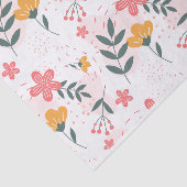 ワイルドフラワーガーデンカラフルボホボタニカルフローラ 薄葉紙 (詳細)