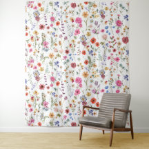 ワイルドフラワーガーデンカラフルリビングルームオフィス