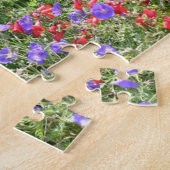 ワイルドフラワーガーデンキューガーデンズロンドンUK ジグソーパズル (側面)
