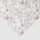 ワイルドフラワーガーデンバタフライ 薄葉紙 (詳細)