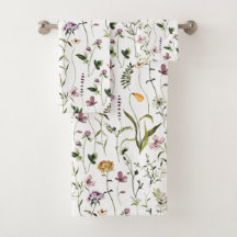 ワイルドフラワーガーデンフローラルパターン