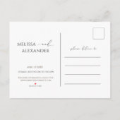 ワイルドフラワーガーデンフローラ保存日 インビテーションポストカード (裏面)