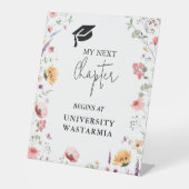 ワイルドフラワーガーデン次章卒業 台座サイン (正面)