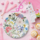 ワイルドフラワーガーデン紙プレート ペーパープレート (パーティー)