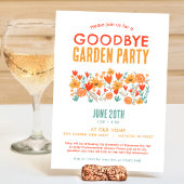 ワイルドフラワーガーデン お別れパーティー 招待状
