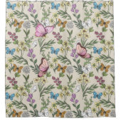 ワイルドフラワーガーデン シャワーカーテン (正面)