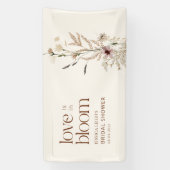 ワイルドフラワーガーデン ラブ イズ イン ブルーム 横断幕 (縦)