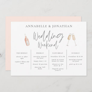 ワイルドフラワーガーリーの結婚週末の旅行モダン日程