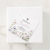 ワイルドフラワーガールバプテスミフギフトラベル フェイバータグ (インサイチュ)