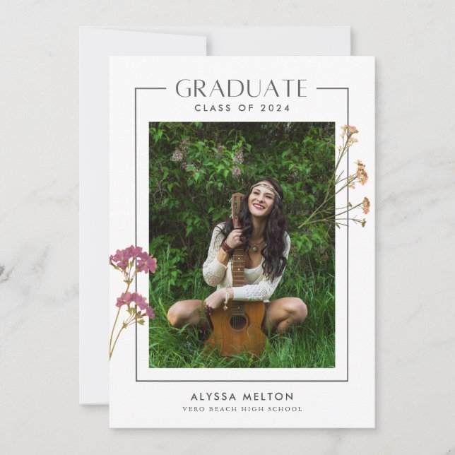 ワイルドフラワーガール高校卒業式 (正面)