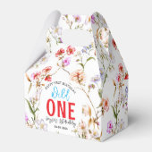 ワイルドフラワーガール1st誕生日パーティー フェイバーボックス (正面サイド)