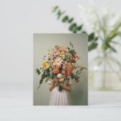 ワイルドフラワーガール ポストカード (スタンド正面)