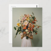 ワイルドフラワーガール ポストカード (正面/裏面)