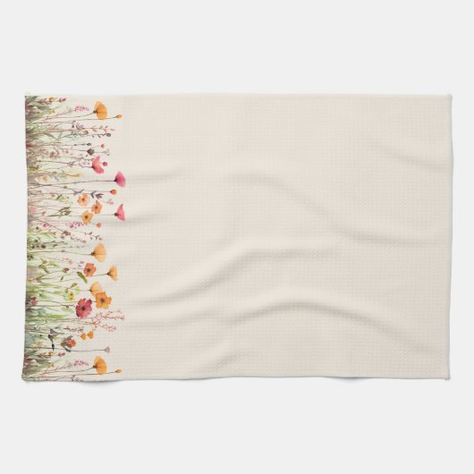 ワイルドフラワーキッチンタオル キッチンタオル (横)