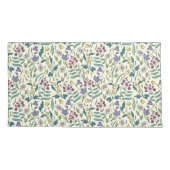 ワイルドフラワーキングサイズ 枕カバー (裏面-左)