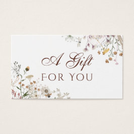 ワイルドフラワーギフトカード