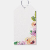 ワイルドフラワーギフトラベル ギフトタグ (裏面)