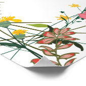 ワイルドフラワークラス2021卒業パーティーへようこそ ポスター (角)