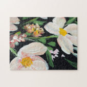 ワイルドフラワークローズアップファインアートパズル ジグソーパズル (横)