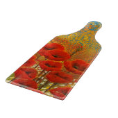 ワイルドフラワーケシとデイジーハッピーバースデーCa カッティングボード (角)