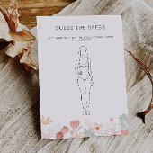 ワイルドフラワーゲットザドレスブライダルシャワー 招待状