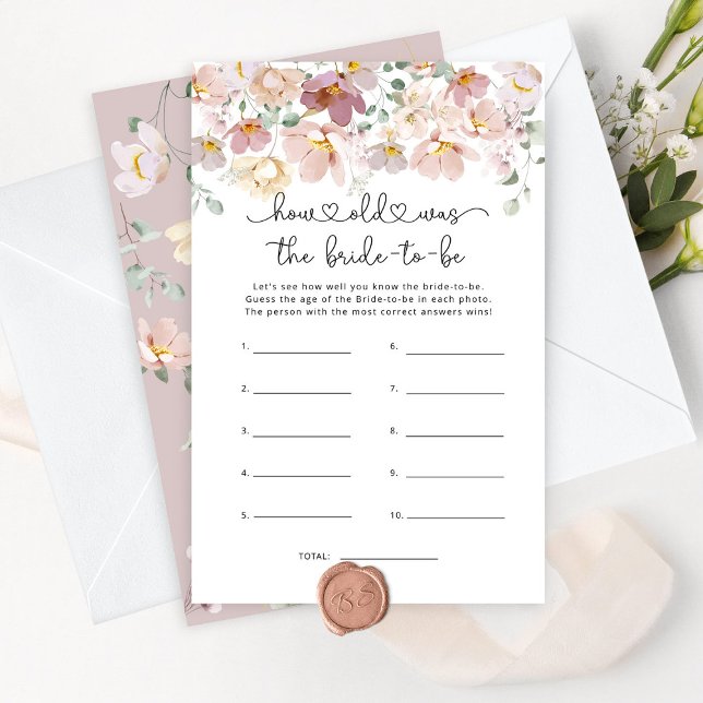 ワイルドフラワーゲームをする花嫁の年齢 (クリエイターアップロード済み)